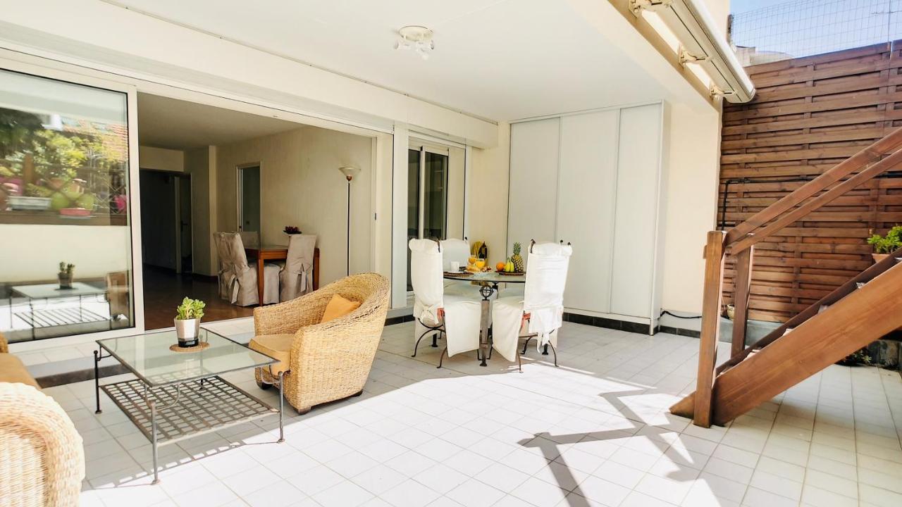 Cannes : Superbe Terrasse Rue D'Antibes Exterior foto